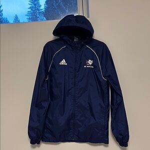 Adidas Navy Blue Soccer Jacket
